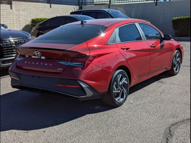 2025 Hyundai Elantra Hybrid Blue