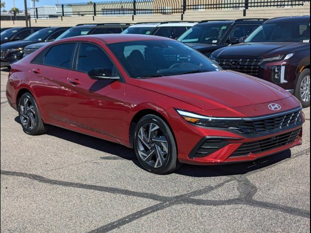 2025 Hyundai Elantra Hybrid Blue