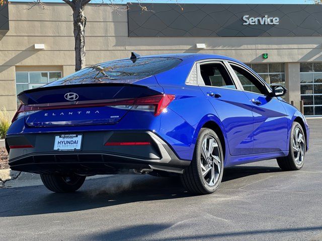 2025 Hyundai Elantra Hybrid Blue