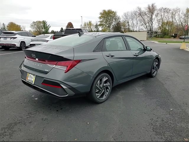 2025 Hyundai Elantra Hybrid Blue