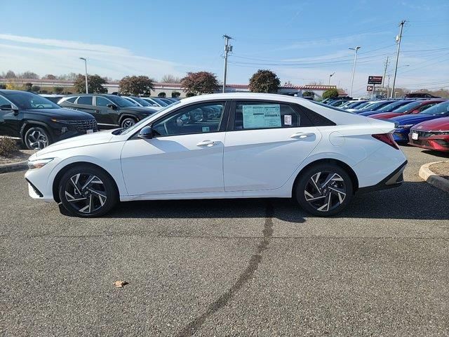 2025 Hyundai Elantra Hybrid Blue