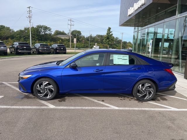 2025 Hyundai Elantra Hybrid Blue