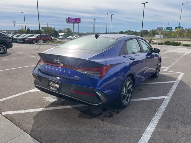 2025 Hyundai Elantra Hybrid Blue