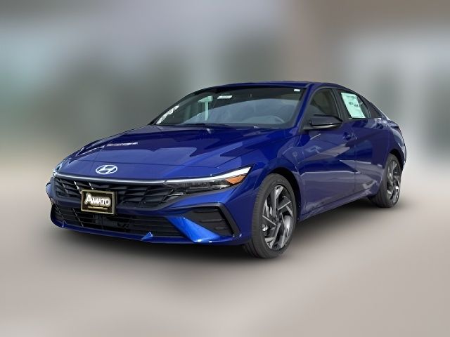 2025 Hyundai Elantra Hybrid Blue