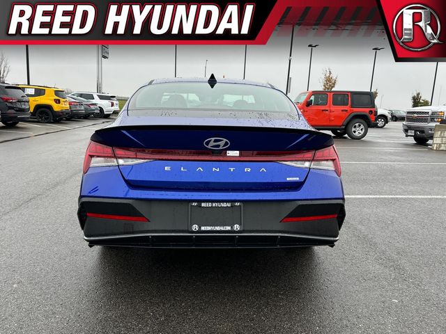 2025 Hyundai Elantra Hybrid Blue