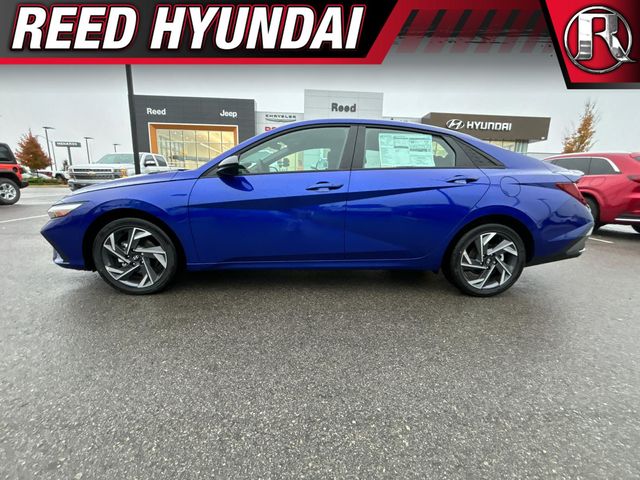 2025 Hyundai Elantra Hybrid Blue