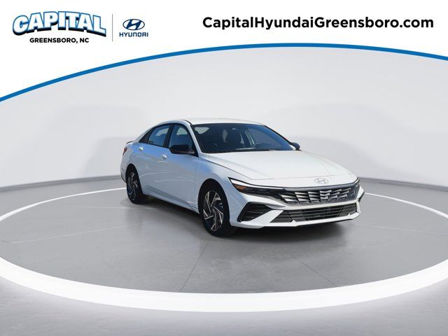 2025 Hyundai Elantra Hybrid Blue