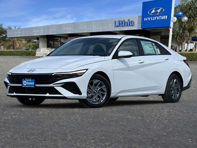 2025 Hyundai Elantra Hybrid Blue