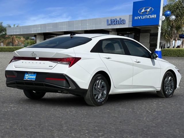 2025 Hyundai Elantra Hybrid Blue