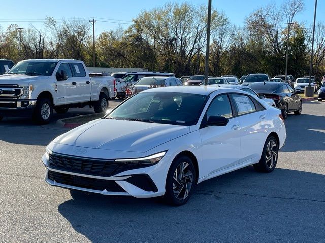 2025 Hyundai Elantra Hybrid Blue