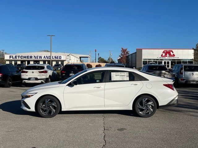 2025 Hyundai Elantra Hybrid Blue