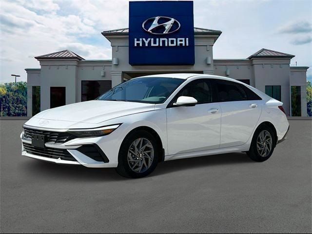 2025 Hyundai Elantra Hybrid Blue