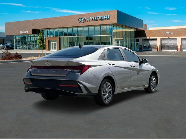 2025 Hyundai Elantra Hybrid Blue