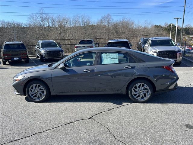 2025 Hyundai Elantra Hybrid Blue