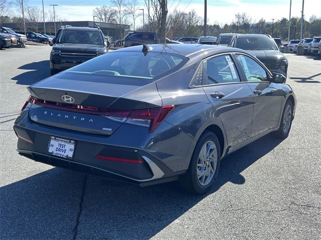 2025 Hyundai Elantra Hybrid Blue