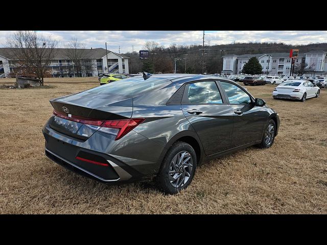 2025 Hyundai Elantra Hybrid Blue