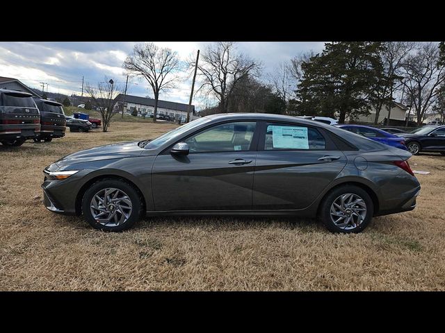 2025 Hyundai Elantra Hybrid Blue