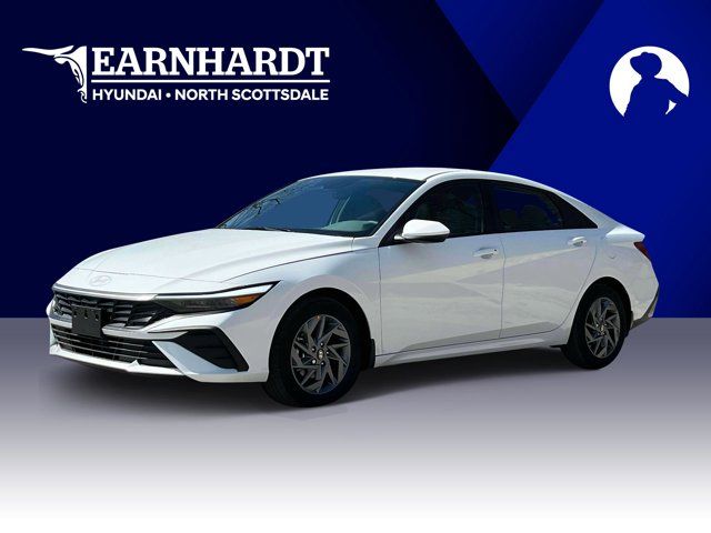 2025 Hyundai Elantra Hybrid Blue