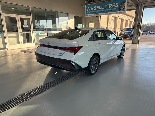 2025 Hyundai Elantra Hybrid Blue