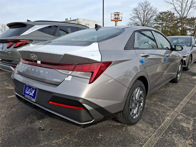 2025 Hyundai Elantra Hybrid Blue