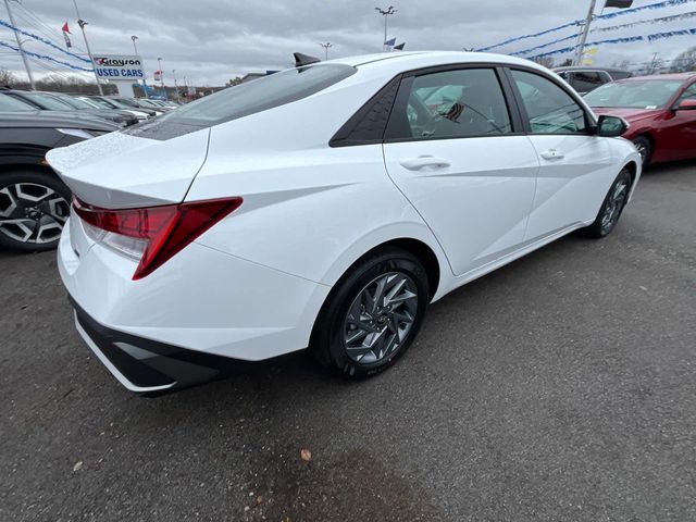 2025 Hyundai Elantra Hybrid Blue