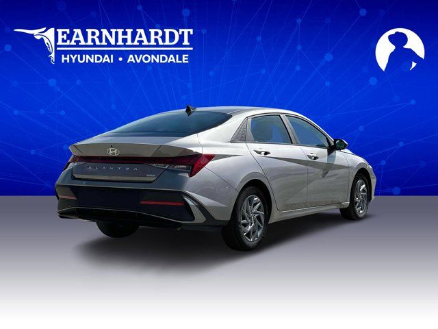 2025 Hyundai Elantra Hybrid Blue