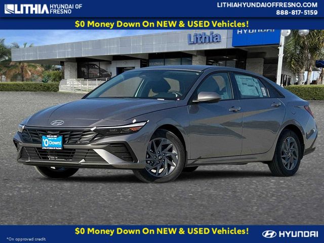 2025 Hyundai Elantra Hybrid Blue