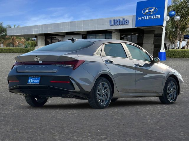 2025 Hyundai Elantra Hybrid Blue