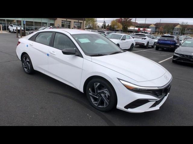 2025 Hyundai Elantra Hybrid Blue