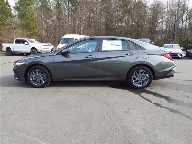 2025 Hyundai Elantra Hybrid Blue