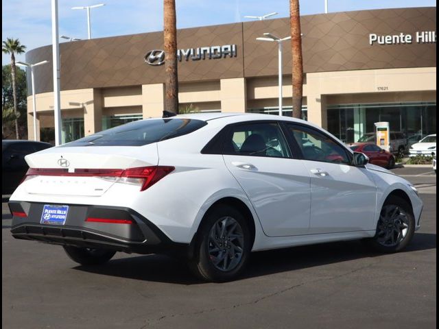 2025 Hyundai Elantra Hybrid Blue