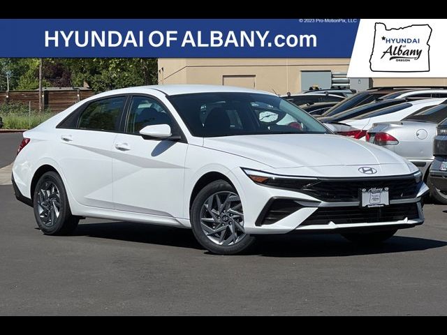 2025 Hyundai Elantra Hybrid Blue
