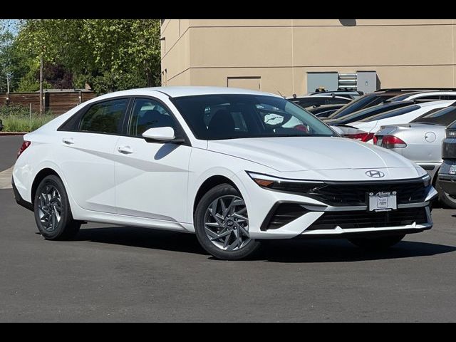 2025 Hyundai Elantra Hybrid Blue