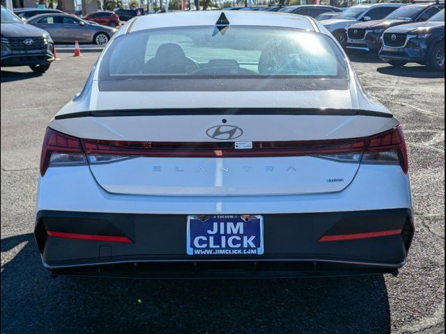 2025 Hyundai Elantra Hybrid Blue