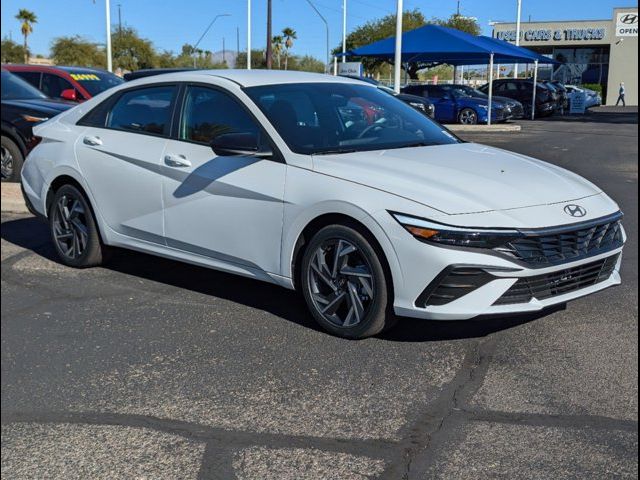 2025 Hyundai Elantra Hybrid Blue