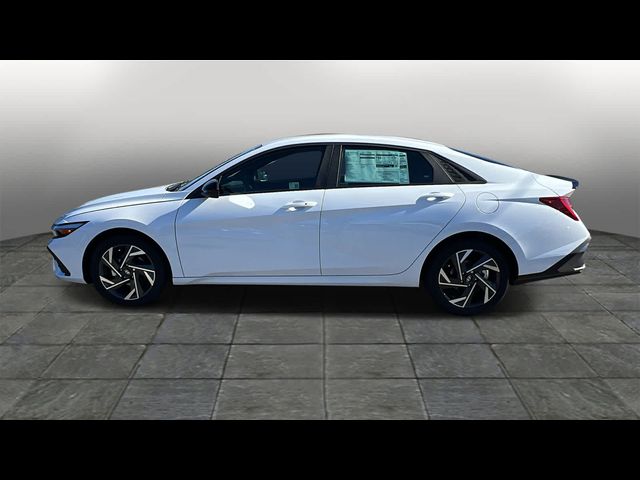 2025 Hyundai Elantra Hybrid Blue