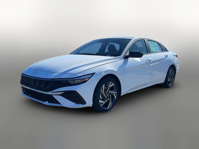 2025 Hyundai Elantra Hybrid Blue