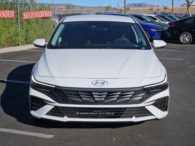 2025 Hyundai Elantra Hybrid Blue