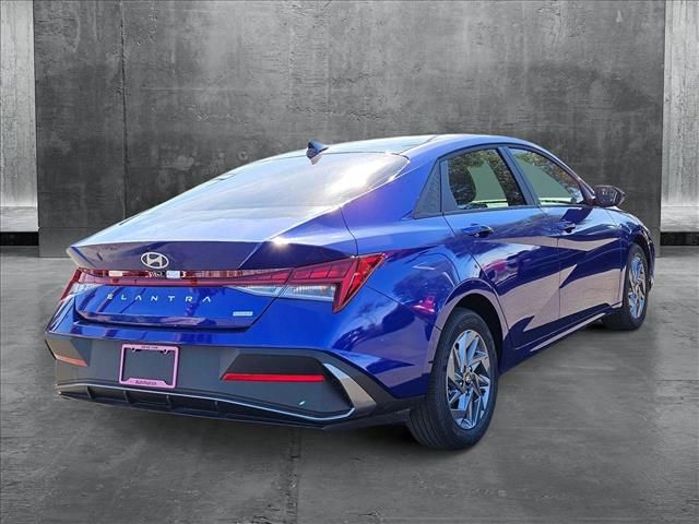 2025 Hyundai Elantra Hybrid Blue