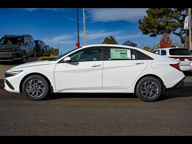 2025 Hyundai Elantra Hybrid Blue