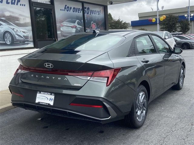 2025 Hyundai Elantra Hybrid Blue