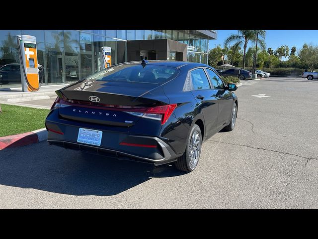 2025 Hyundai Elantra Hybrid Blue