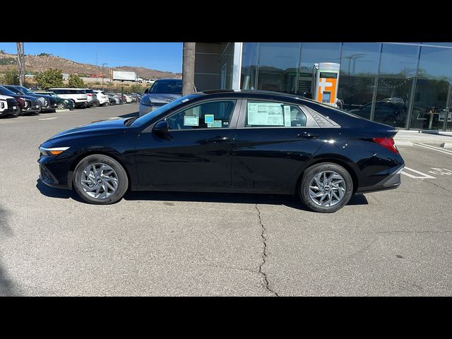 2025 Hyundai Elantra Hybrid Blue