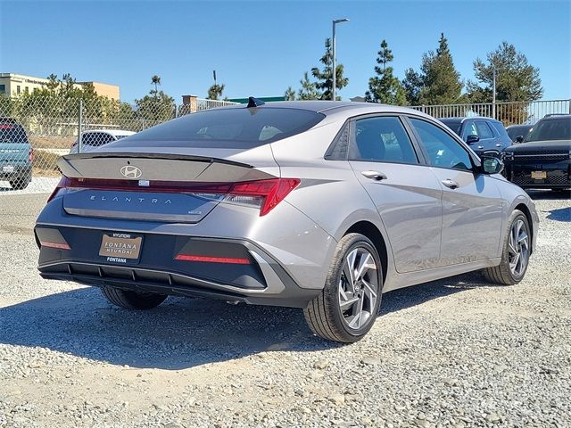 2025 Hyundai Elantra Hybrid Blue