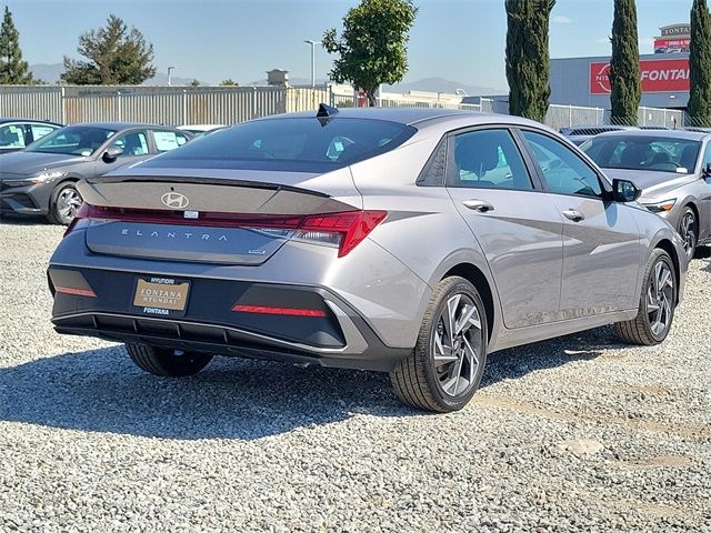 2025 Hyundai Elantra Hybrid Blue