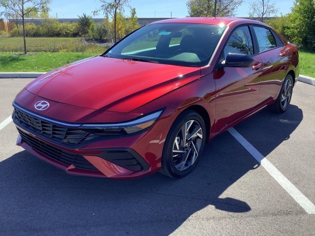 2025 Hyundai Elantra Hybrid Blue