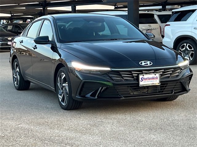 2025 Hyundai Elantra Hybrid Blue