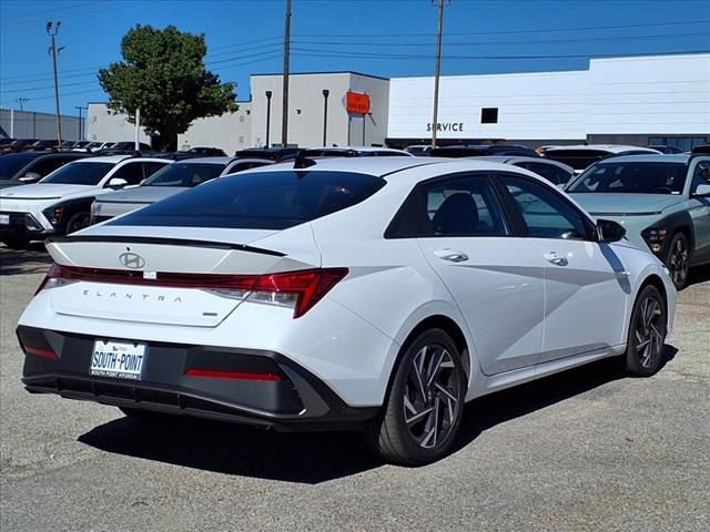 2025 Hyundai Elantra Hybrid Blue