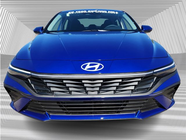 2025 Hyundai Elantra Hybrid Blue