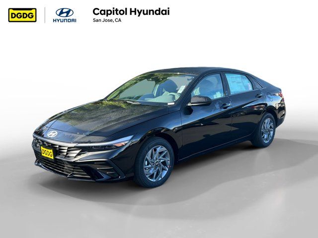 2025 Hyundai Elantra Hybrid Blue